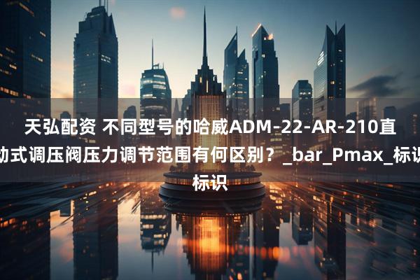 天弘配资 不同型号的哈威ADM-22-AR-210直动式调压阀压力调节范围有何区别？_bar_Pmax_标识